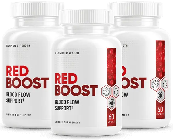 red boost 3 bottles